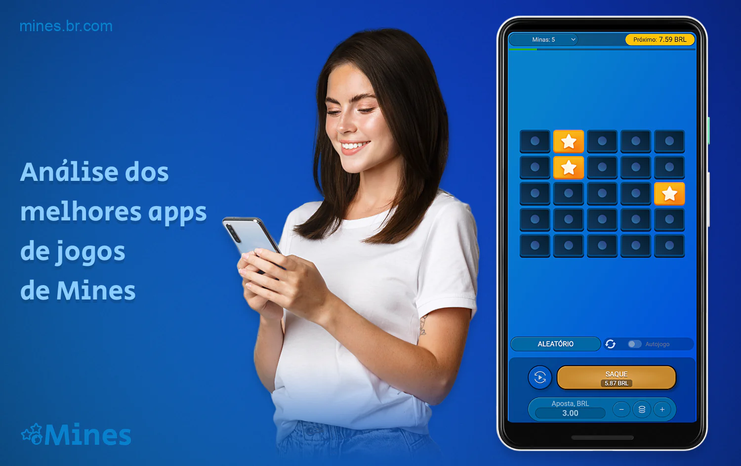 Aplicativos móveis de cassinos on-line populares para jogar Mines