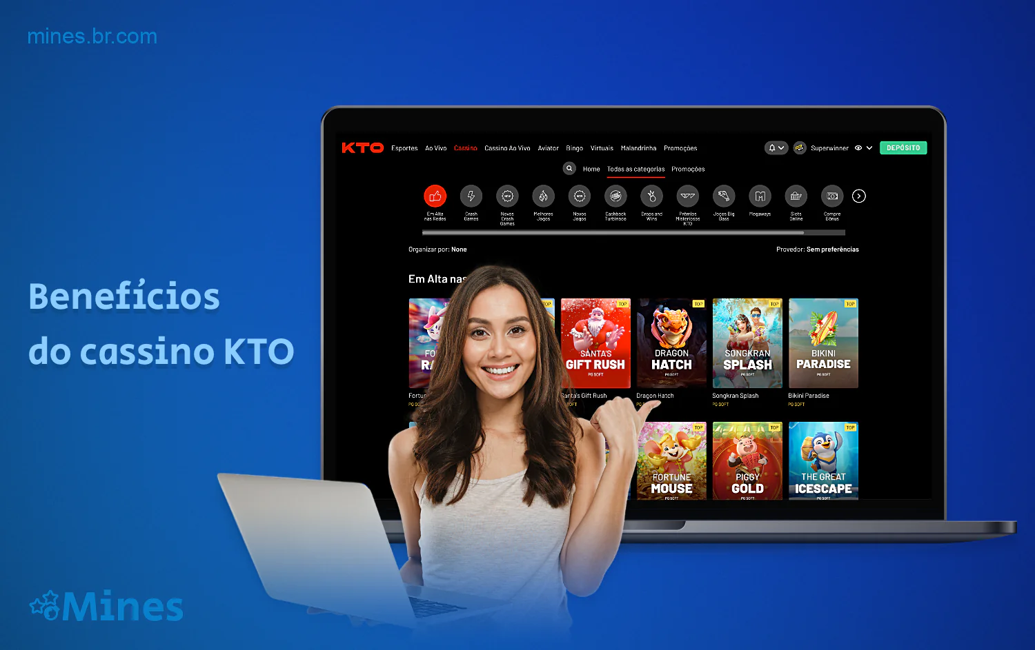 O cassino on-line KTO no Brasil tem muitas vantagens